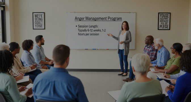 how long are anger management classes a detailed guide