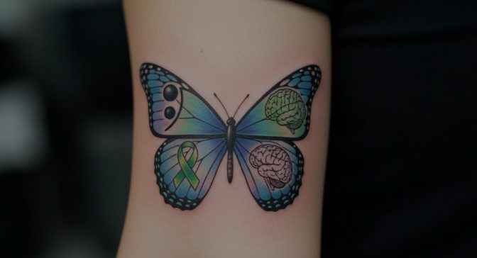 a detailed guide regarding a butterfly tatto