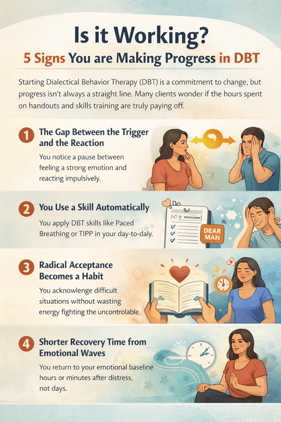 Is it Working 5 Signs You are Making Progress in DBT