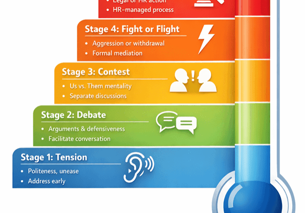 Conflict Escalation Stages