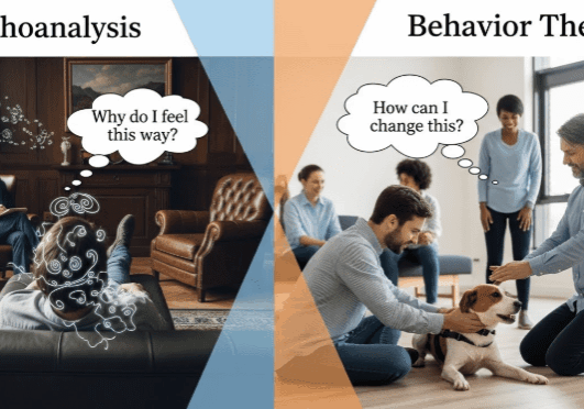 How Is Behavior Therapy Different From Psychoanalysis