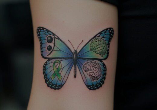 a detailed guide regarding a butterfly tatto