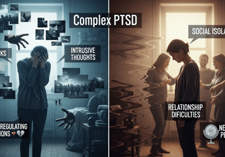 What are the 17 symptoms of complex PTSD A visual guide to understanding CPTSD signs